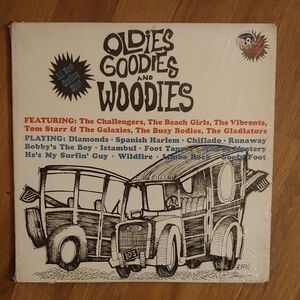 Oldies goodies and Woody Vault LP-103' the surfing hits